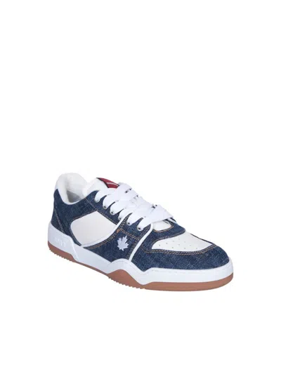 Shop Dsquared2 Sneakers In Blue