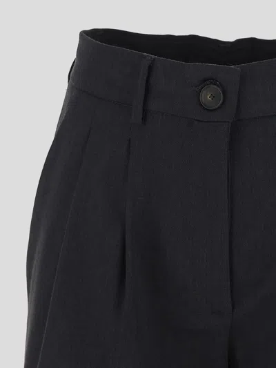 Shop Erika Cavallini Semi-couture Shorts In Anthracite