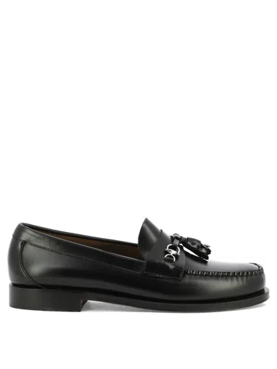 Shop Gh Bass G.h. Bass "weejun Heritage" Loafers In Black