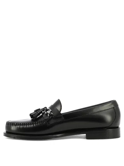 Shop Gh Bass G.h. Bass "weejun Heritage" Loafers In Black
