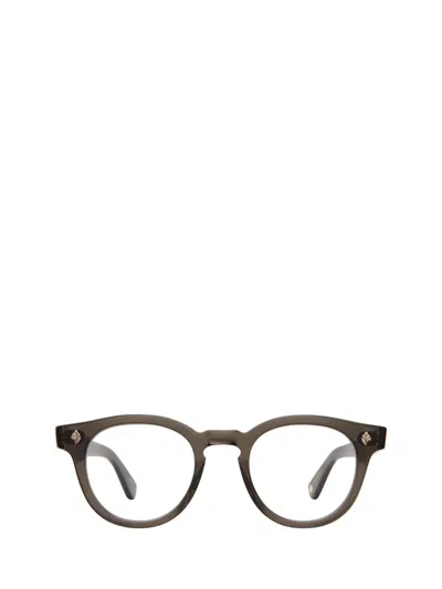 Shop Garrett Leight Eyeglasses In Black Glass