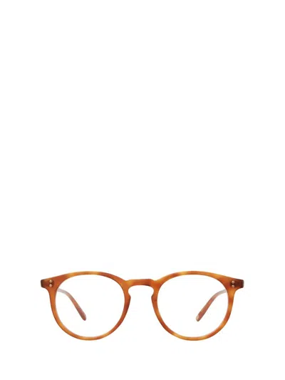 Shop Garrett Leight Eyeglasses In Honey Blonde Tortoise