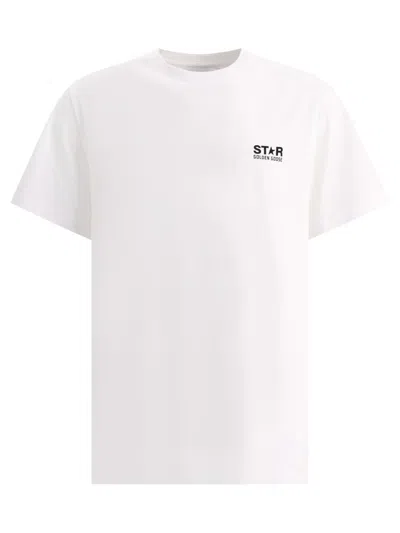 Shop Golden Goose "regular" T-shirt In White