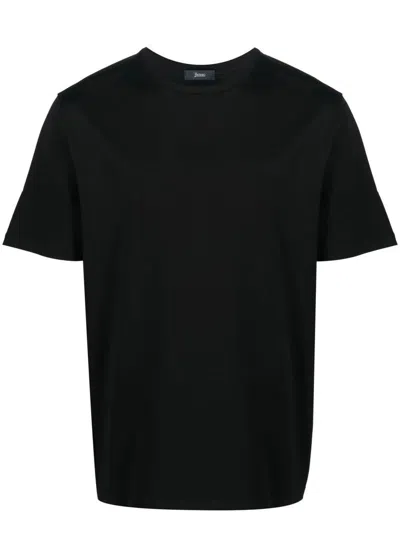Shop Herno T-shirt Clothing In Black