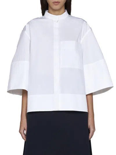 Shop Jil Sander Shirts In White