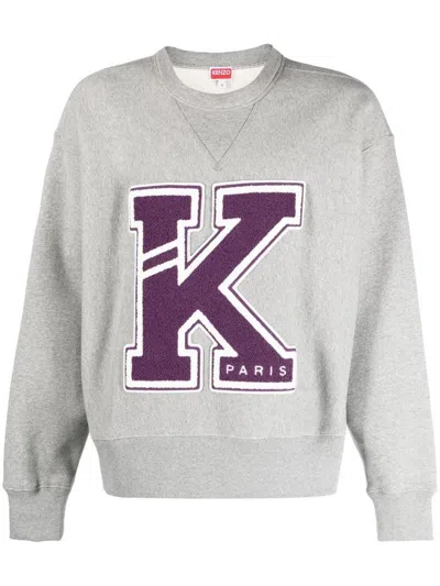 Shop Kenzo Sweatshirts In Grey