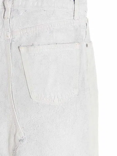 Shop Maison Margiela 'bianchetto' Skirt In White