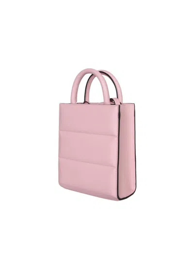 Shop Moncler Bags In Pink