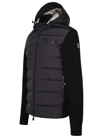 Shop Moncler Grenoble Tricot Cardigan In Black