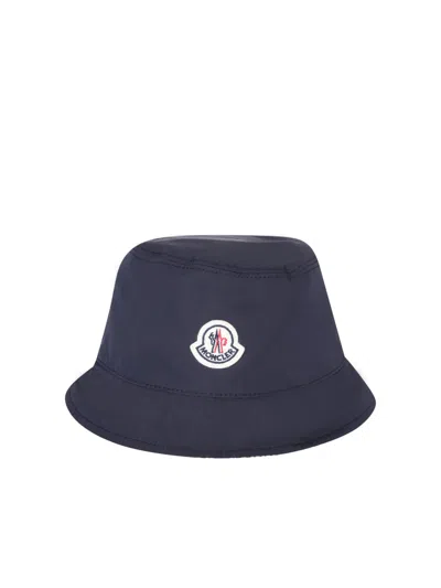 Shop Moncler Hats In Blue