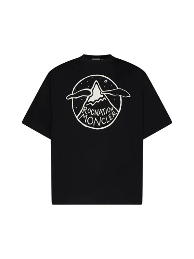 Shop Moncler Genius Moncler Roc Nation By Jay-z T-shirts And Polos In Black