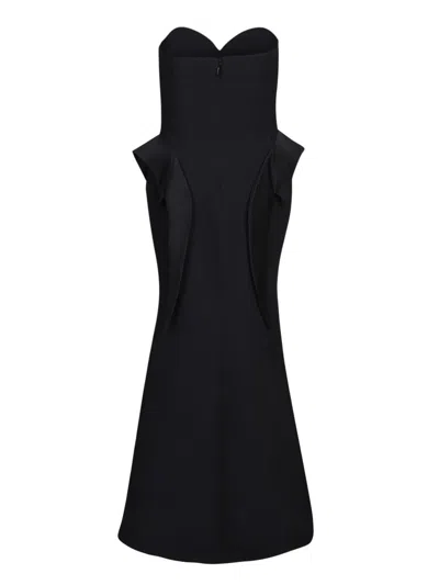 Shop Moschino Dresses In Black