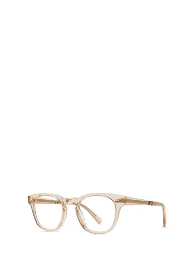 Shop Mr Leight Mr. Leight Eyeglasses In Dune-white Gold