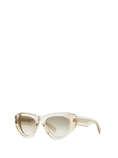 Shop Mr Leight Mr. Leight Sunglasses In Chandelier-white Gold