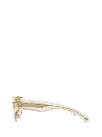 Shop Mr Leight Mr. Leight Sunglasses In Chandelier-white Gold