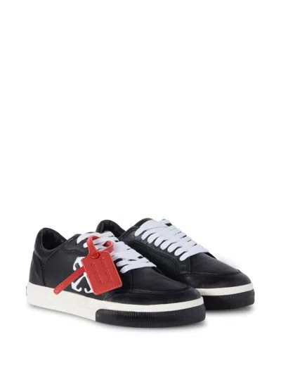 Shop Off-white New Vulcanized Sneakers Shoes In Black