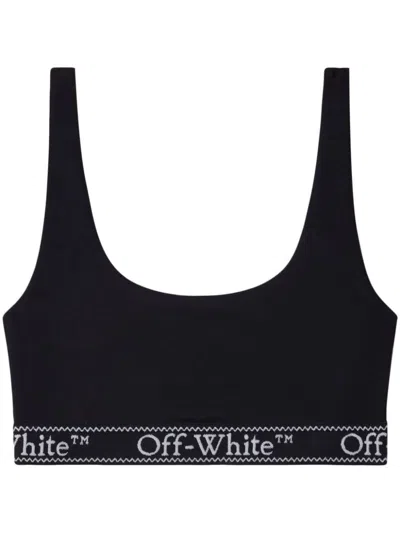 Shop Off-white Sport Bra Clothing In Black