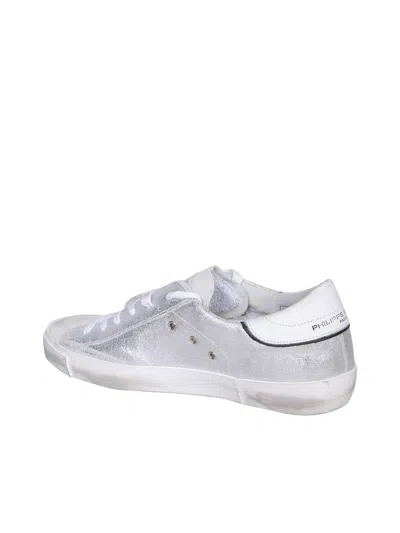 Shop Philippe Model Sneakers In Grey