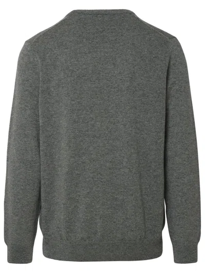 Shop Polo Ralph Lauren Grey Wool Sweater
