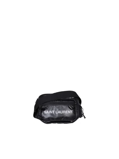 Shop Saint Laurent Belt Bags In Black