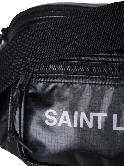 Shop Saint Laurent Belt Bags In Black