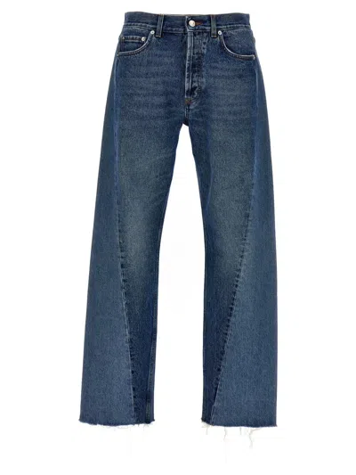 Shop Séfr 'twisted' Jeans In Blue