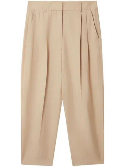 Shop Stella Mccartney Tailored Pants Clothing In Brown