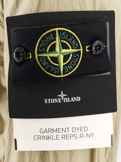 Shop Stone Island Jacket In Beige