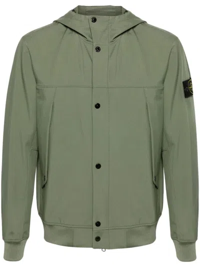 Shop Stone Island Jacket Clothing In Green