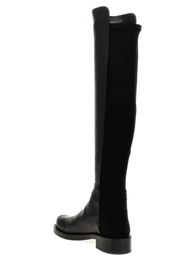 Shop Stuart Weitzman '50/50 Bold' Boots In Black