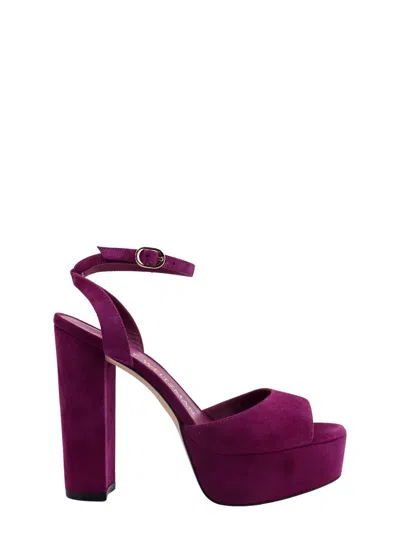 Shop Stuart Weitzman Sandals In Purple