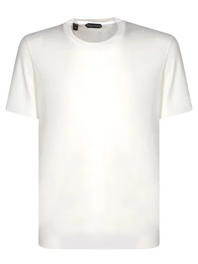 Shop Tom Ford T-shirts In White