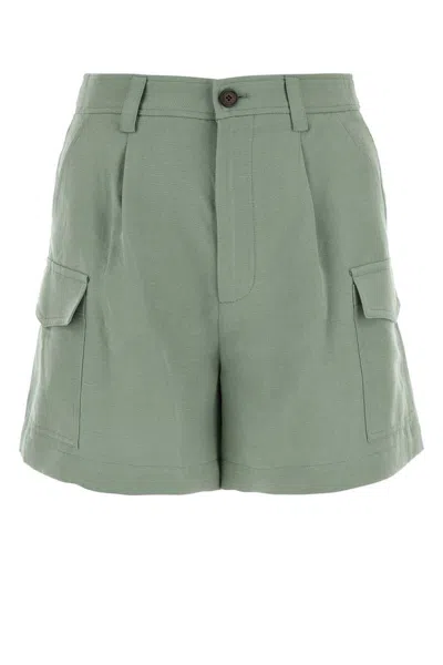 Shop Woolrich Shorts In Green