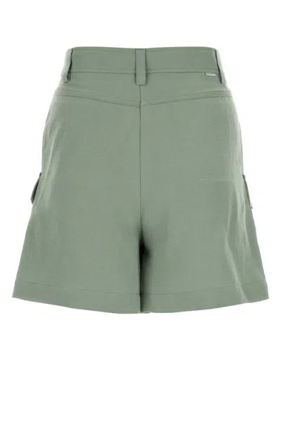 Shop Woolrich Shorts In Green