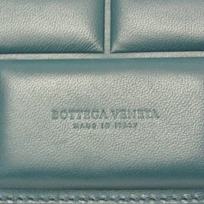 Shop Bottega Veneta Green Leather Clutch Bag ()
