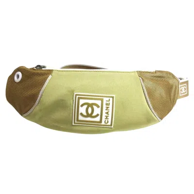CHANEL Pre-owned Sport Line Beige Synthetic Shoulder Bag ()
