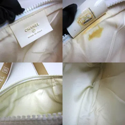 Pre-owned Chanel Sport Line Beige Synthetic Shoulder Bag ()