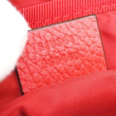Shop Gucci -- Red Synthetic Clutch Bag ()