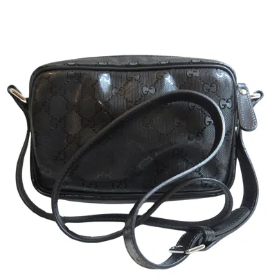 Shop Gucci Black Leather Shopper Bag ()