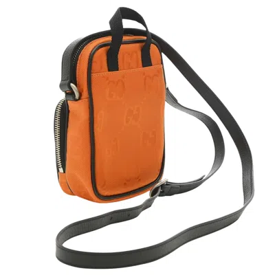 Shop Gucci Orange Synthetic Shopper Bag ()