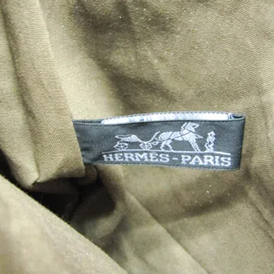 Shop Hermes Hermès Ahmedabad Brown Polyester Tote Bag ()
