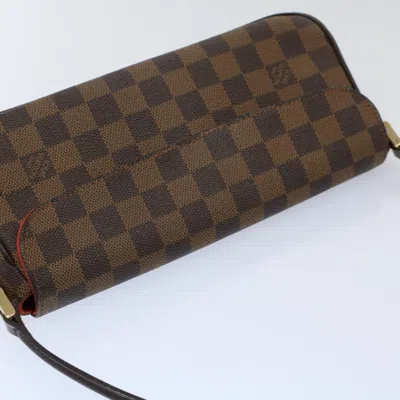 Pre-owned Louis Vuitton Recoleta Brown Canvas Shoulder Bag ()