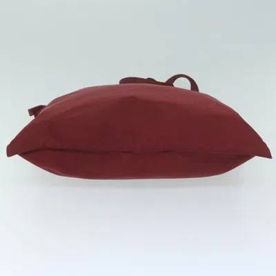 Shop Prada Red Synthetic Tote Bag ()