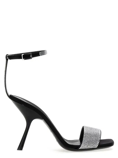 Shop Sergio Rossi Evangelie Sandals In Black