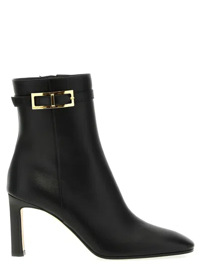 Shop Sergio Rossi Nora Boots, Ankle Boots In Black