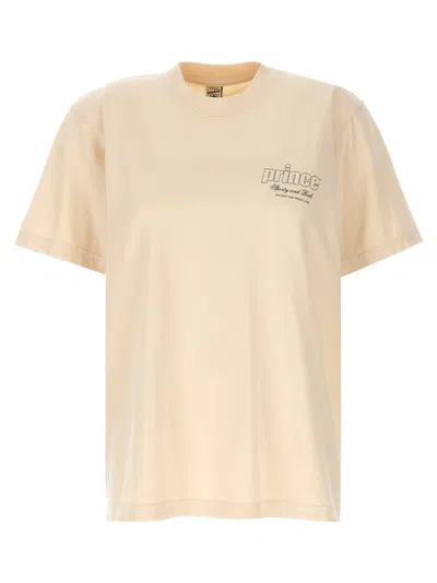 Shop Sporty And Rich Prince Health T-shirt In Beige