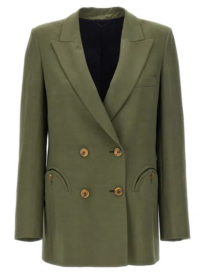Shop Blazé Milano Rox Star Everyday Blazer And Suits Green