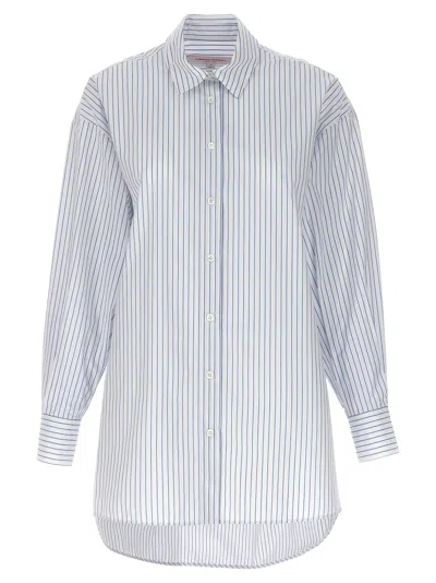 Shop Carolina Herrera Striped Shirt Shirt, Blouse In Multicolor