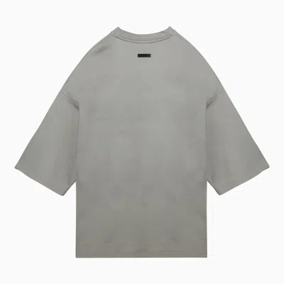 Shop Fear Of God T Shirt With Embroidery Milan 8 Paris Sky