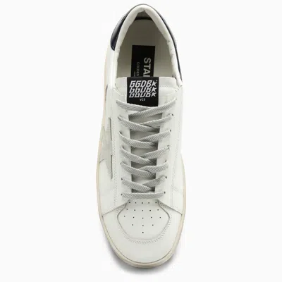 Shop Golden Goose White Stardan Sneakers